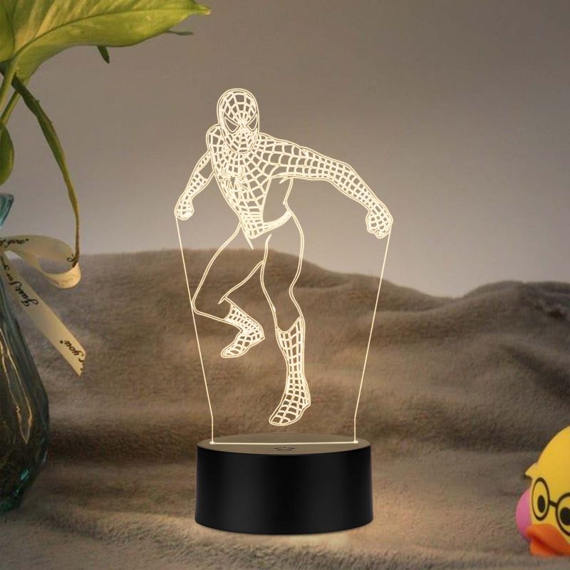 Marvel Spiderman Design Lamp